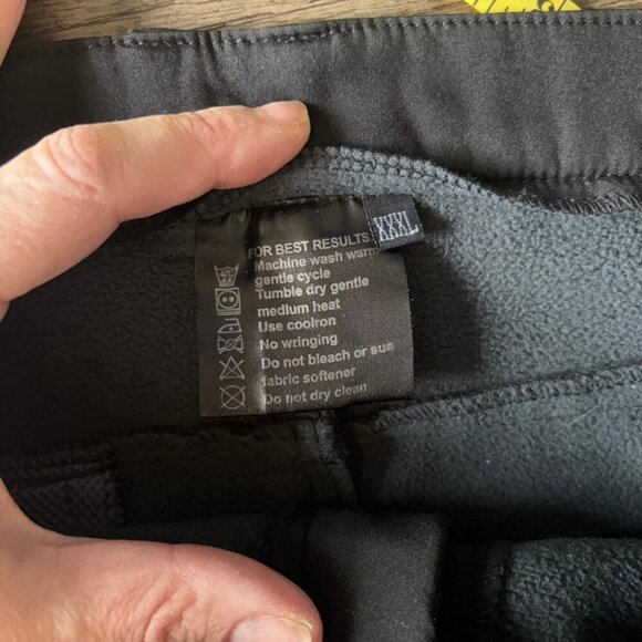 Used Black Snow Pants - Picture 2 of 3